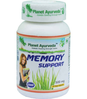 Planet Ayurveda Memory Support (Pamäť a Sústredenie) kapsuly 60cps
