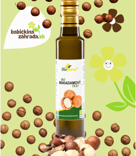 Makadamový olej 250 ml BIO BIOPURUS