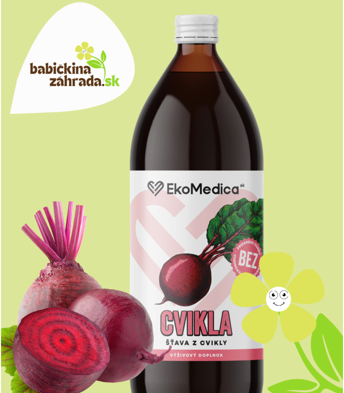 Cviklová prírodná šťava 100% od Ekomedica