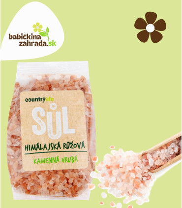 Soľ himalájska ružová hrubá 500 g