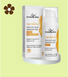 Ochranný hydratačný krém SUPERDEFENSE+  SPF 20 na všetky typy pleti
