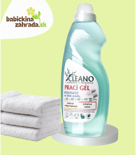 PRACÍ GÉL, EKOLOGICKÝ, PRE ŽIARIVO BIELE PRÁDLO 1,5 l.