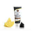 Čierna zubná pasta s citrónom bez fluoridu