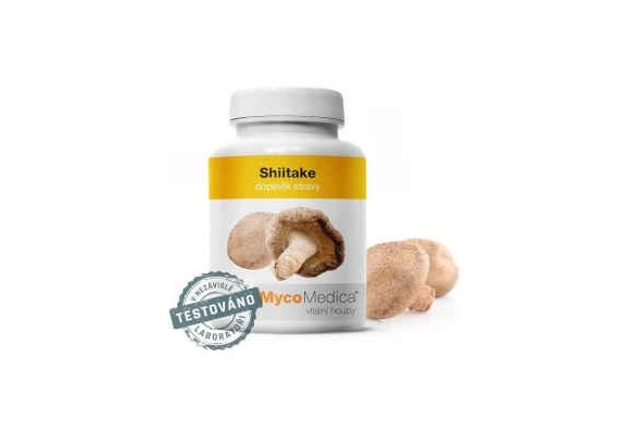Shiitake liečivá huba extrakt (Húževnatec jedlý)